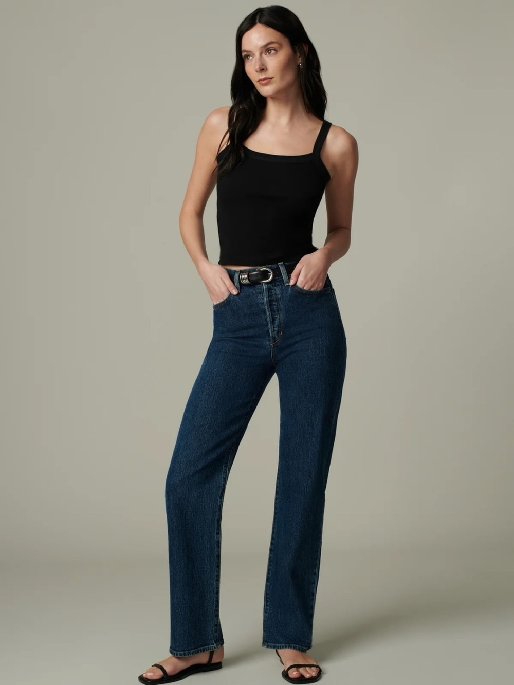 Joe's The Margot Frist Step High Rise Vintage Stretch Straight Jeans Size 29